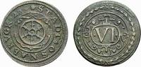 Osnabrück, Stadt Cu 6 Pfennig -