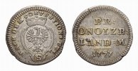 Brandenburg-Ansbach 2 1/2 Kreuzer Landmünze Christian Friedrich Karl Alexander 1757-1791 -