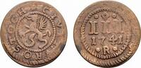 Mecklenburg-Rostock, Stadt Cu 3 Pfennig -
