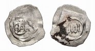 Pfalz-Oberpfalz Pfennig Amberg Johann von Neumarkt und Otto I. von Mosbach 1443-1460 F-VF