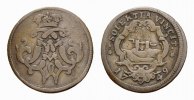 Wied-Neuwied Ausbeute Cu 1/4 Stüber Johann Friedrich Alexander 1737-1791 -