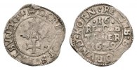 Pommern-Stralsund, Stadt 1/16 Taler 1629 Unregelmüßiger Schrötling, VF