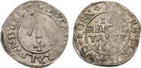 Pommern-Stralsund, Stadt 1/16 Taler 1631 Prägeschwächen, VF