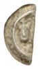 Goslar, königliche Münzstätte Brakteat. Geschnittener Hälbling Anonym 1260-1280 -