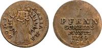 Goslar, Stadt Cu Pfennig 1764 HCRF Sehr schön 18,00 EUR  plus 5,00 EUR verzending