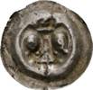 Goslar, königliche Münzstätte Brakteat Anonym 1260-1280 -
