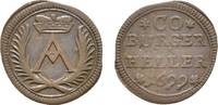 Sachsen-Coburg Cu Heller Albrecht III. 1680-1699 -