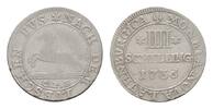 Lauenburg 4 Schilling Georg II. von Hannover 1727-1760 -