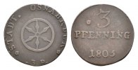 Osnabrück, Stadt Cu 3 Pfennig -