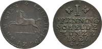 Braunschweig-Wolfenbüttel Cu Pfennig Karl 1815-1830 -