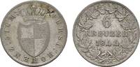 Hohenzollern-Sigmaringen 6 Kreuzer Karl 1831-1848 -