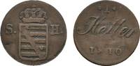 Sachsen-Hildburghausen Cu Heller 1816 Friedrich 1784-1826 Winz. Prägesch... 18,00 EUR  plus 5,00 EUR verzending