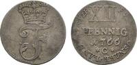 Osnabrück, Bistum 12 Pfennig Friedrich von York 1764-1802 -