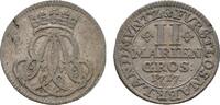 Osnabrück, Bistum 2 Mariengroschen Ernst August II. von York 1716-1728 -
