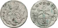 Sachsen-Weimar-Eisenach 6 Pfennig Anna Amalia 1758-1775 -