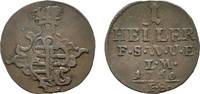 Sachsen-Weimar-Eisenach Cu Heller Anna Amalia 1758-1775 -