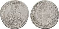 Sachsen-Coburg 1/6 Taler Albrecht III. 1680-1699 -