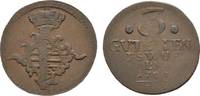 Sachsen-Weimar-Eisenach Cu 3 Gute Pfennig Anna Amalia 1758-1775 -