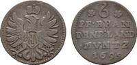 Brandenburg-Preußen 6 Pfennig Friedrich III. 1688-1701 -