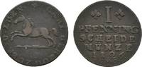 Braunschweig-Wolfenbüttel Cu Pfennig Karl 1815-1830 -