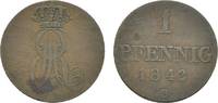 Braunschweig-Calenberg-Hannover Cu Pfennig Ernst August 1837-1851 -