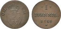 Hessen-Darmstadt Cu Pfennig Ludwig I. 1806-1830 -