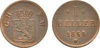Hessen-Darmstadt Cu Heller Ludwig III. 1848-1877 -