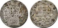 Fulda, Bistum 10 Kreuzer Heinrich VIII. von Bibra 1759-1788 -