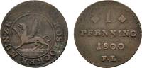 Mecklenburg-Rostock, Stadt Cu Pfennig -