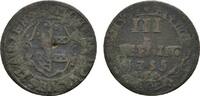 Mecklenburg-Wismar, Stadt Cu 3 Pfennig -