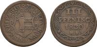 Mecklenburg-Wismar, Stadt Cu 3 Pfennig -