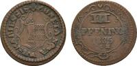 Mecklenburg-Wismar, Stadt Cu 3 Pfennig -