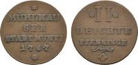 Mühlhausen, Stadt Cu 2 Pfennig -