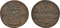 Würzburg, Großherzogtum Cu 1/4 Kreuzer Ferdinand von Österreich 1806-1814 -
