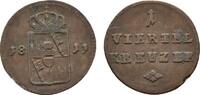 Würzburg, Großherzogtum Cu 1/4 Kreuzer Ferdinand von Österreich 1806-1814 -