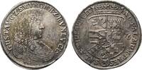 Sayn-Wittgenstein-Hohenstein 2/3 Taler Gustav 1657-1701 -