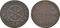 Osnabrück, Stadt Cu 3 Pfennig -