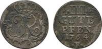 Brandenburg-Preußen 4 Gute Pfennig Friedrich II. 1740-1786 -