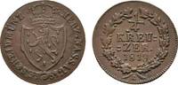 Nassau Cu 1/4 Kreuzer Wilhelm 1816-1839 -