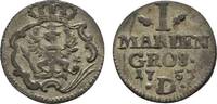 Brandenburg-Preußen Mariengroschen 1753 D, Aurich Friedrich II. 1740-1786 VF
