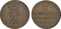 Braunschweig-Calenberg-Hannover Cu 2 Pfennig Georg III. 1760-1820 -