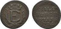 Sachsen-Hildburghausen Cu Heller Ernst 1680-1715 -