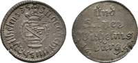 Sachsen-Neu-Weimar Spruchdreier 1658 Weimar Wilhelm 1640-1662 Kl. Schrötlingsfehler am Rand, VF