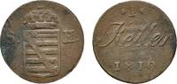 Sachsen-Hildburghausen Cu Heller Friedrich 1784-1826 -