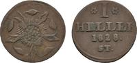 Lippe-Detmold Cu Heller Paul Alexander Leopold 1820-1851 -