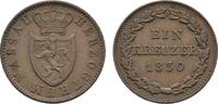 Nassau Cu Kreuzer Wilhelm 1816-1839 -