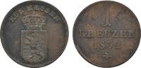 Hessen-Kassel Cu Kreuzer Wilhelm II. 1821-1847 -