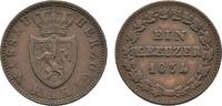 Nassau Cu Kreuzer Wilhelm 1816-1839 -