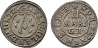 Braunschweig-Wolfenbüttel 2 Mariengroschen August der Jüngere 1635-1666 -