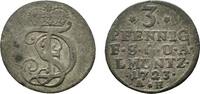 Sachsen-Gotha-Altenburg 3 Pfennig Friedrich II. 1691-1732 -